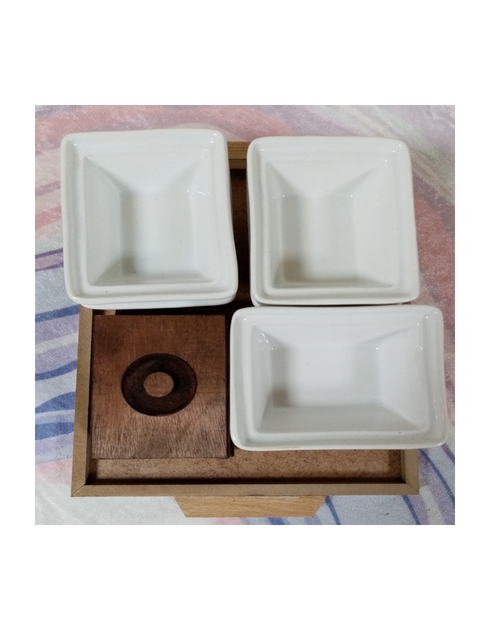 6 Lı Porselen Kahvaltı Kase Takımı