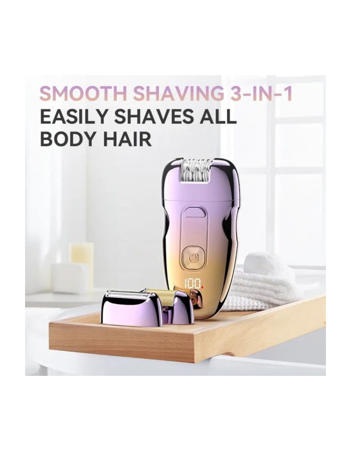 Marske Epilatör Kişiye Özel 3ü 1 Arada Yüz Ve Vücut Kıl Alma Profesyonel Ve Taşınabilir