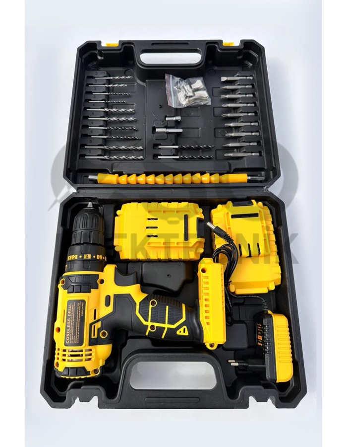 Dawreek Matkap 24v Çift Bataryalı Vidalama & Sarjlı Matkap Dwr-drb23634