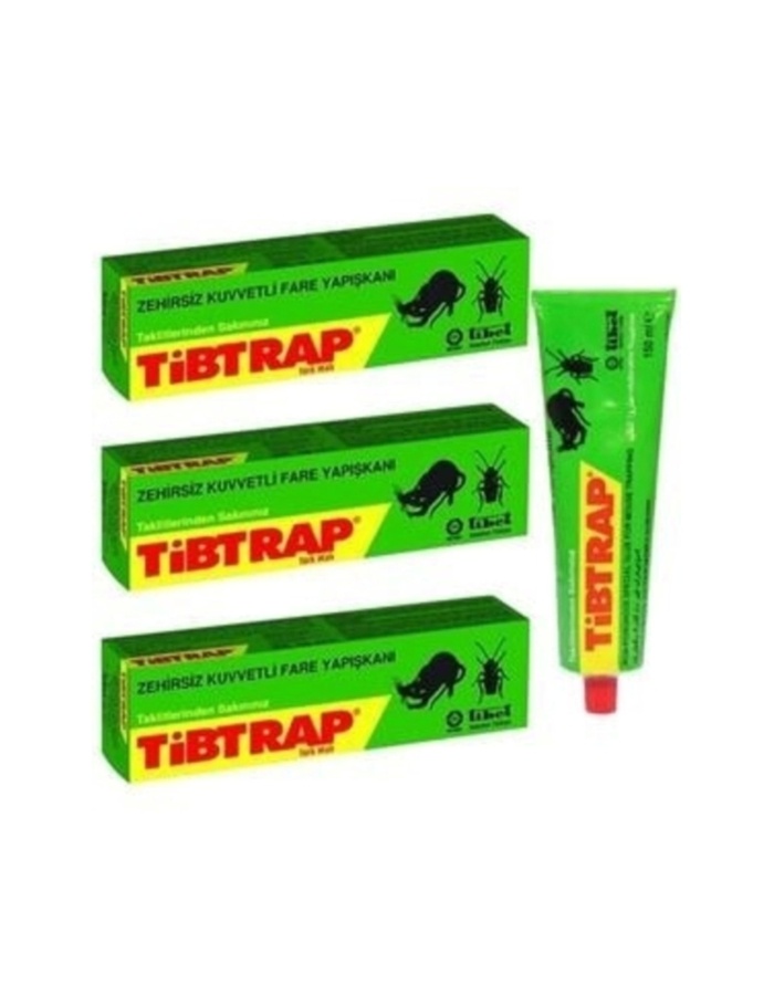 Tibtrap Zehirsiz Fare Yapışkanı 125ml 3 Adet