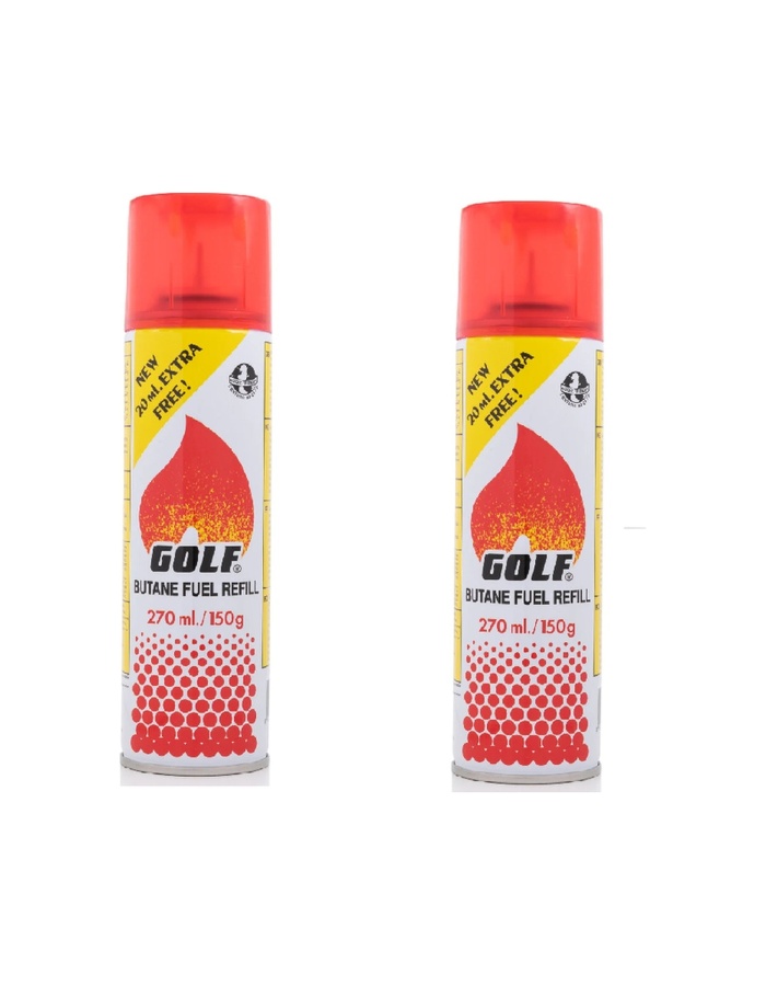 Golf Çakmak Gazı 270 ml 1x2 2 Adet