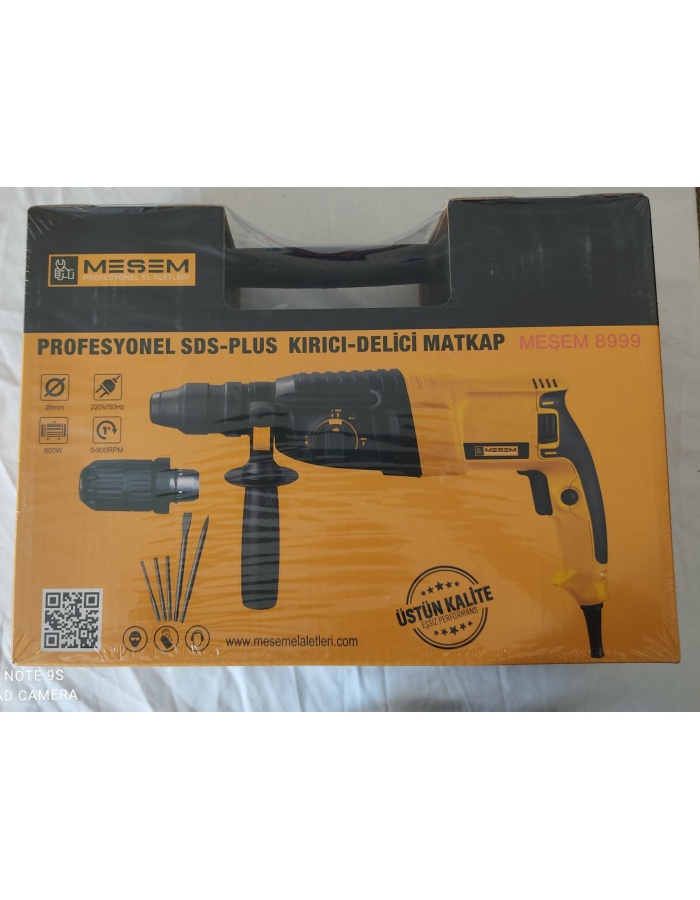 Profesyonel meşem kırıcı delici, 2.26 Hiltli taşımalı, dayanıklı ve kullanışlı ürün