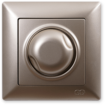 Günsan Ambiance Dimmer 1000w Metalik Bej Çerçevesiz
