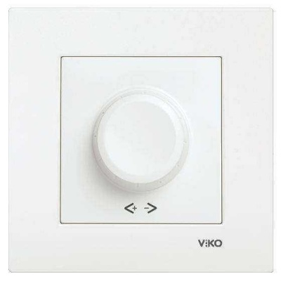 Viko Karre Dimmer 600w Krem Çerçeve Hariç