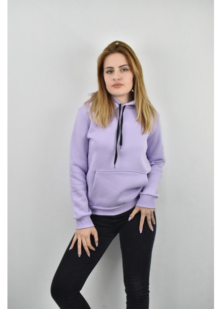 ZİDAN 485 3 İPLİK KAPŞONLU İÇİ PAMUKLU KADIN SWEATSHIRT