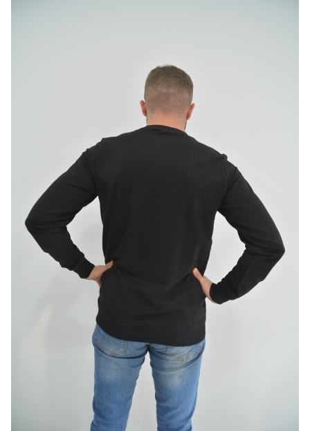 Zidan 509 0 Yaka Warriors Baskılı Erkek Sweatshirt