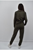 Zidan Ketk-009 Yarı Fermuarlı Dalgıç Kumaş Kadın Eşofman Takım