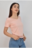 ZİDAN 1112 ÇİFT V YAKA T-SHIRT - SOMON