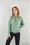 ZİDAN 490 KAPŞONLU KANGURU CEP İKİ İPLİK KADIN SWEATSHIRT