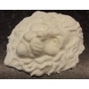 Aslan Kafası Dekoratif Süs Beyaz 160561
