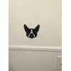 Boston Terrier Köpek Figürlü Havlu Kancası Siyah 1160683