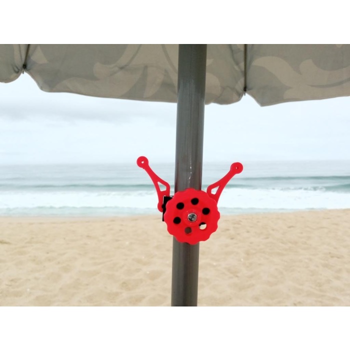 Plaj Şemsiye Kıyafetleri Askı Aparatı Kırmızı 4569577