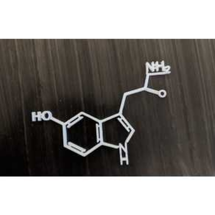 Serotonin Molekülü Beyaz 318628
