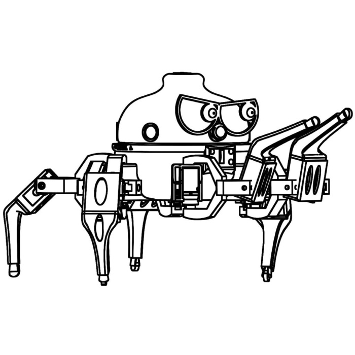 Vorpal The Hexapod Walking Robot