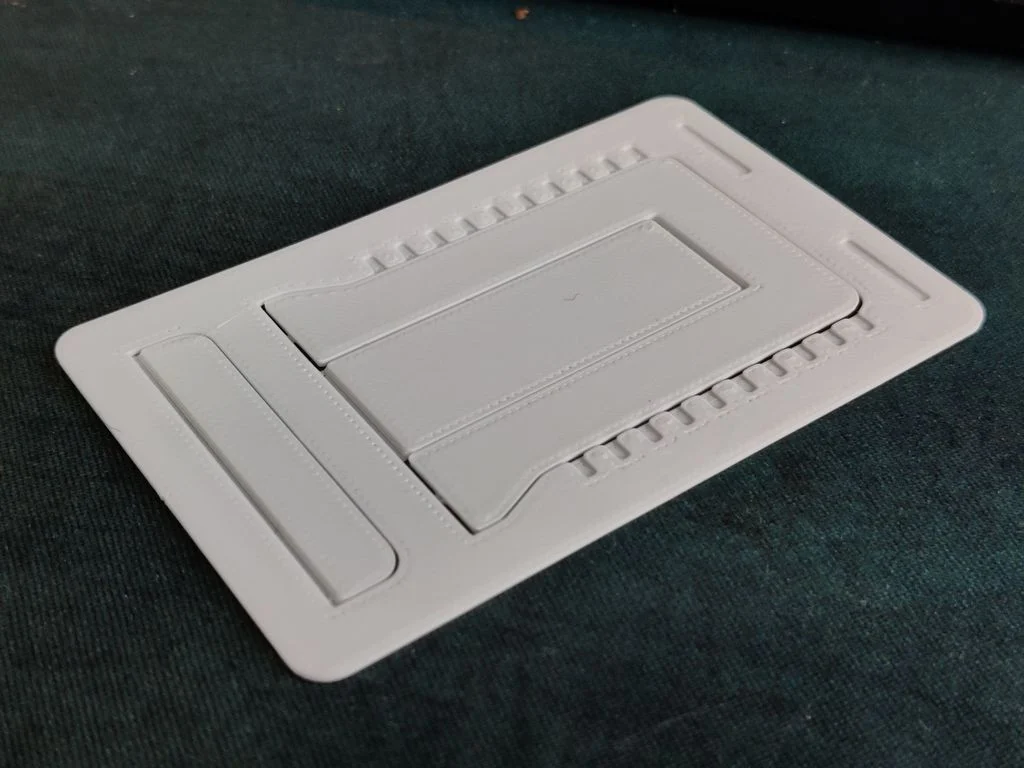 Ayarlanabilir Kredi Kartı Boyutunda Telefon Tutucu, Telefon Standı Beyaz 5424800