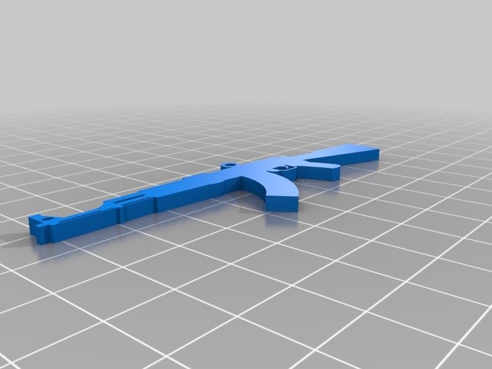 AK-47 Keleş Kolye veya Anahtarlık Beyaz 34063 AK-47 Keleş Kolye veya Anahtarlık Beyaz 34063