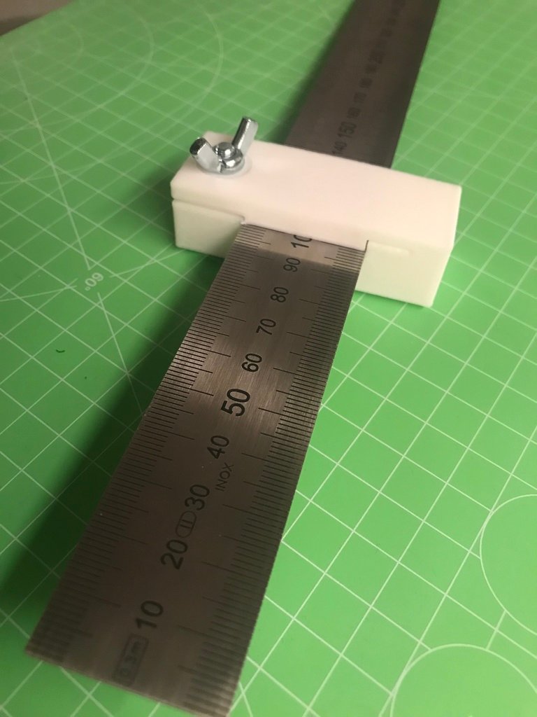 30 Cm Metal Cetvel İçin İşaretleme Göstergesi Beyaz 3409334