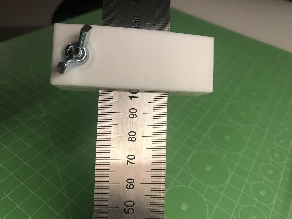 30 Cm Metal Cetvel İçin İşaretleme Göstergesi Beyaz 3409334