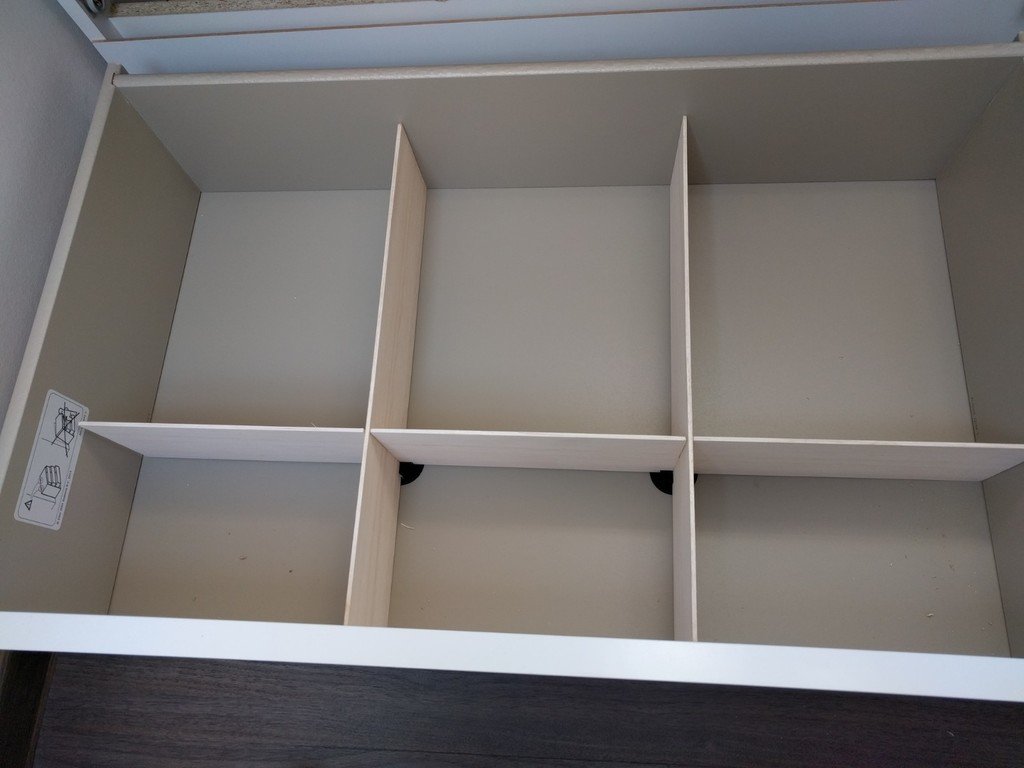 Ahşap Çekmece Bölmesi İçin Konektör Siyah 3191330