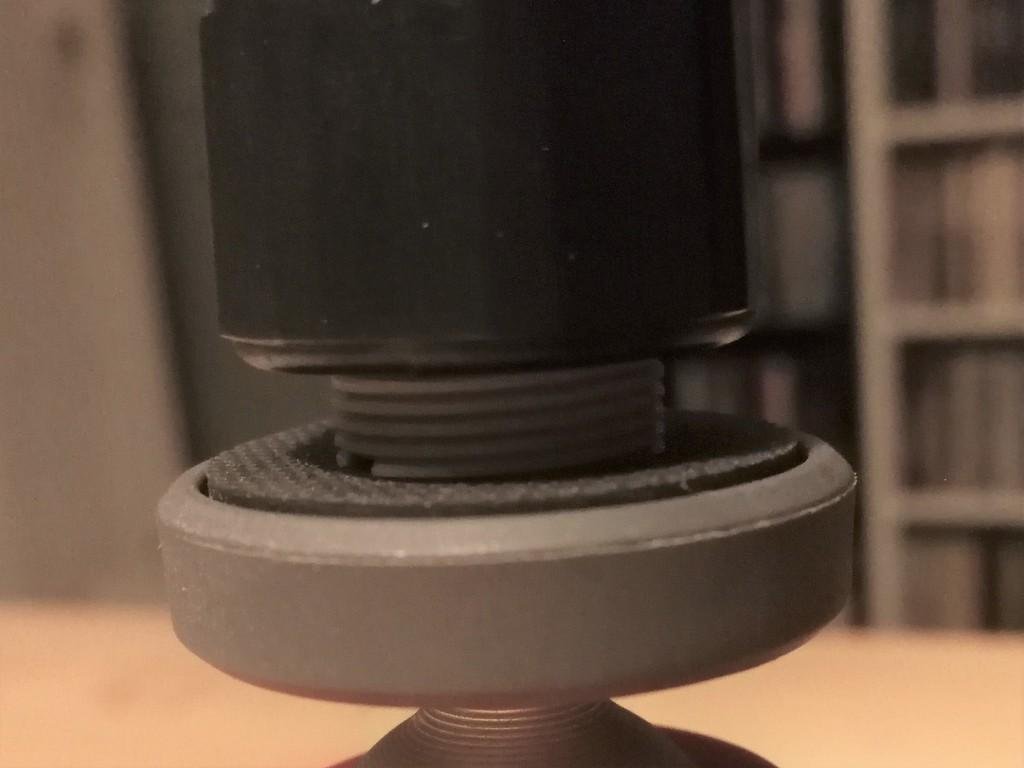 1/4 Fotoğraf Makinesi Tripod 5/8 Mikrofon Standı Adaptörü Gri 3729752