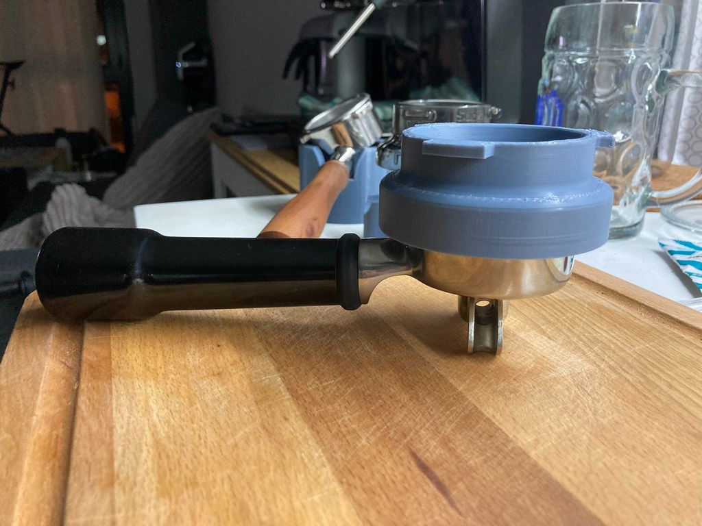 54 mm Espresso Portafiltre Hunisi Gri 6503174