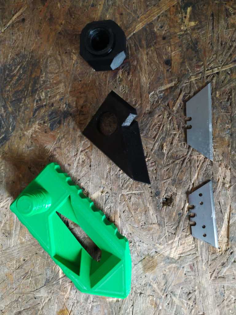 Alçıpan Levha 45 derece Kesici Aparat Yeşil 6511229