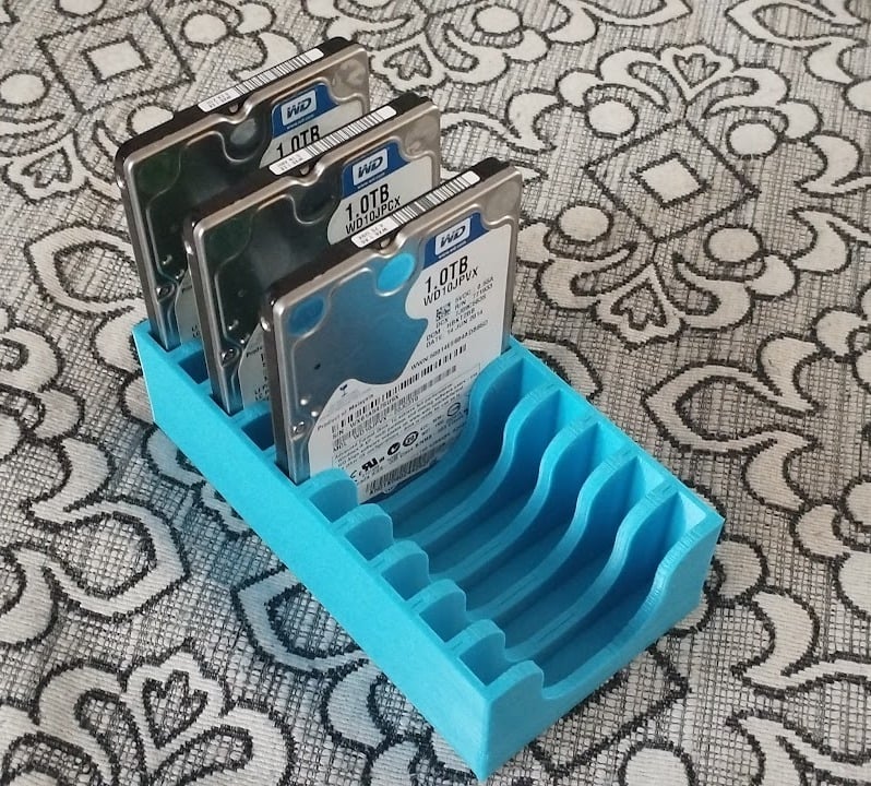 2.5" HDD ve SSD Düzenleme Kutusu Mavi 6491235