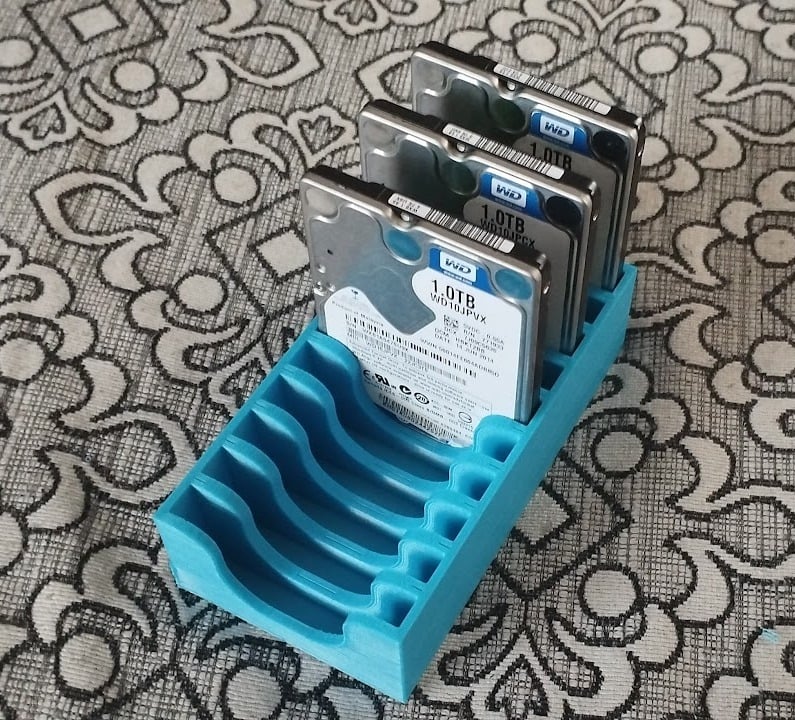 2.5" HDD ve SSD Düzenleme Kutusu Mavi 6491235