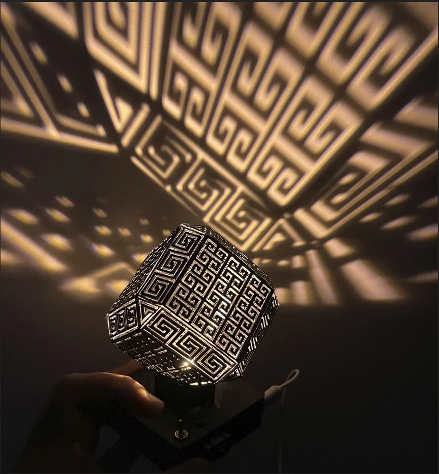 Yunan Menderes Lambası Siyah 3434805