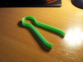 Yuvarlak Uçlu Cımbız veya Forseps Yeşil 196929