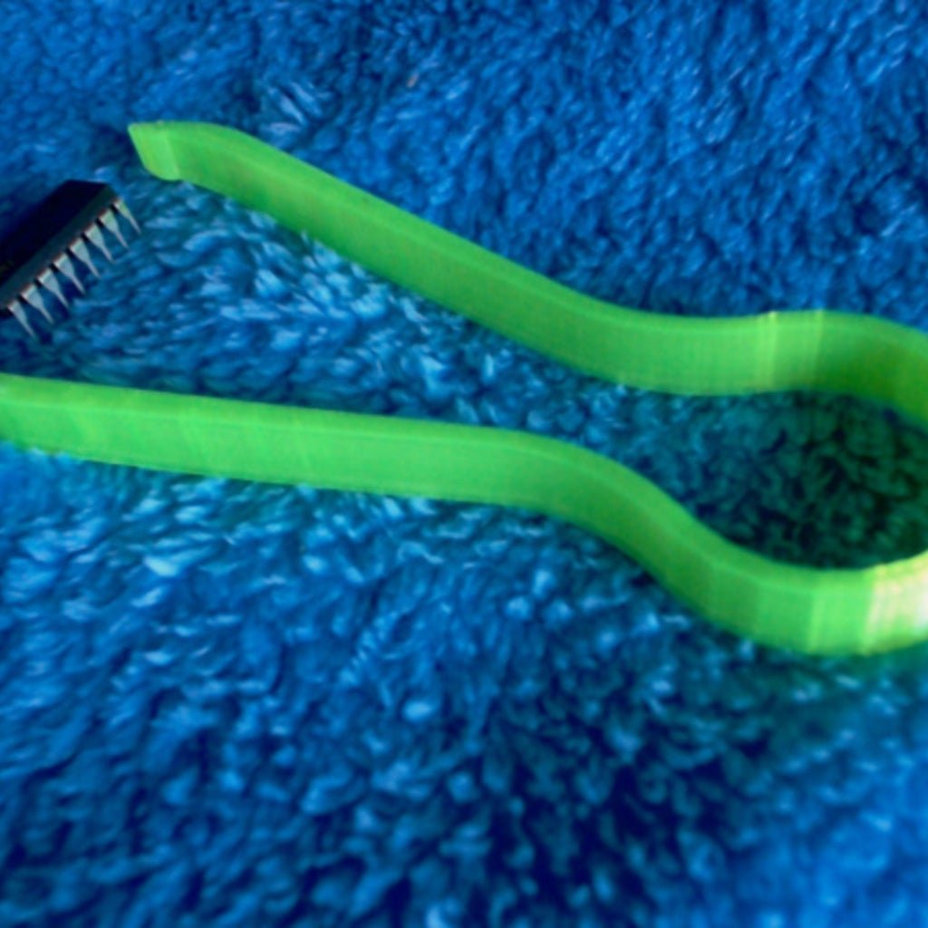 Yuvarlak Uçlu Cımbız veya Forseps Yeşil 196929