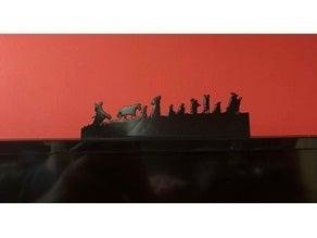 Yüzüklerin Efendisi Silueti Siyah 2759142