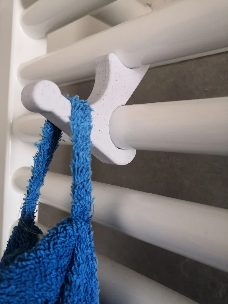 Banyo Radyatör Kancası, Havlupan Kancası, Askı Beyaz 6503191