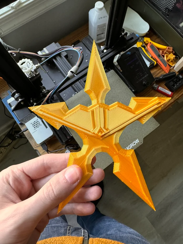 B2 Bombardıman Ninja Yıldızı Turuncu 6554507