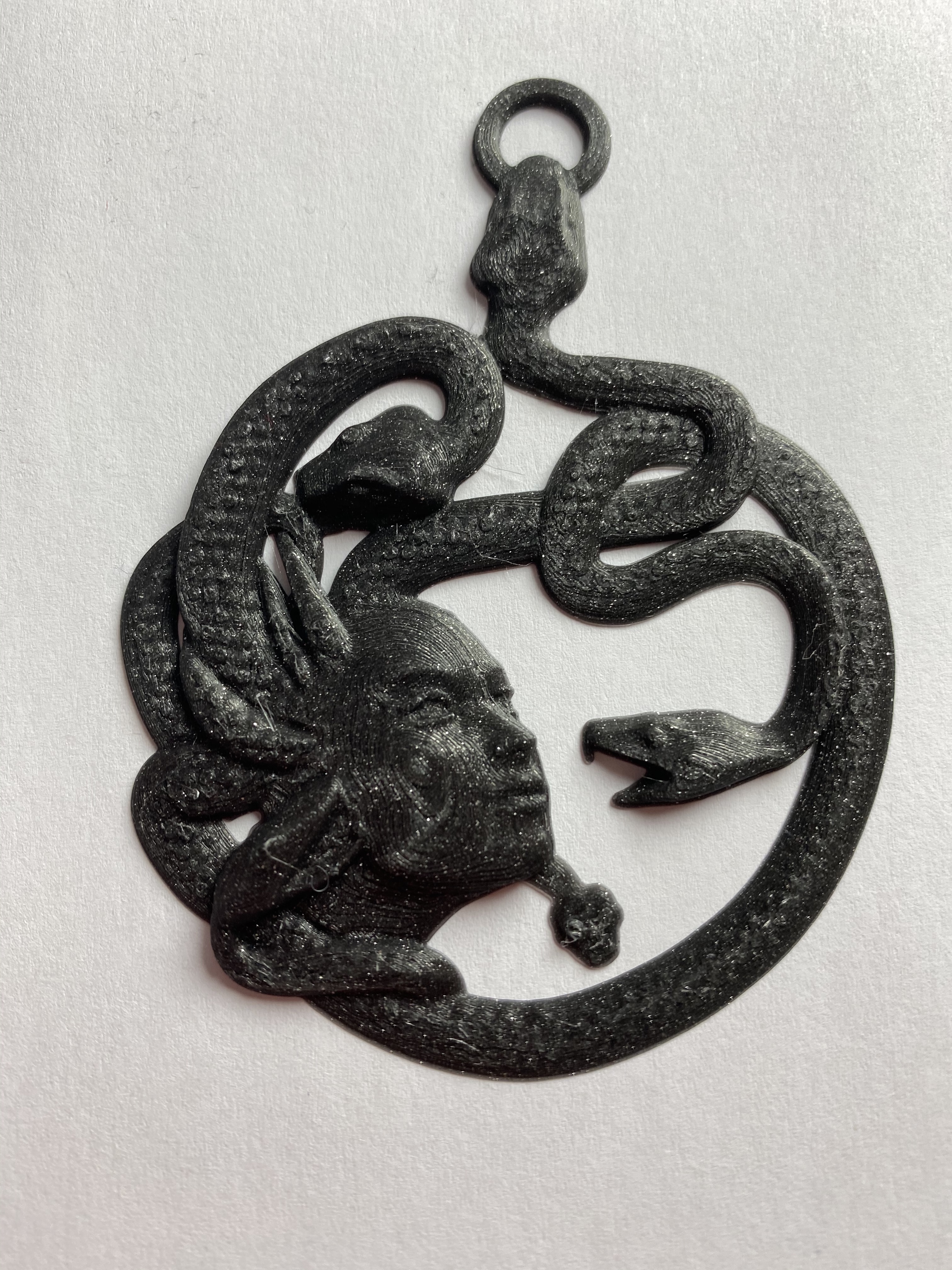 Yunan Tanrıçası Medusa Anahtarlık T1383447