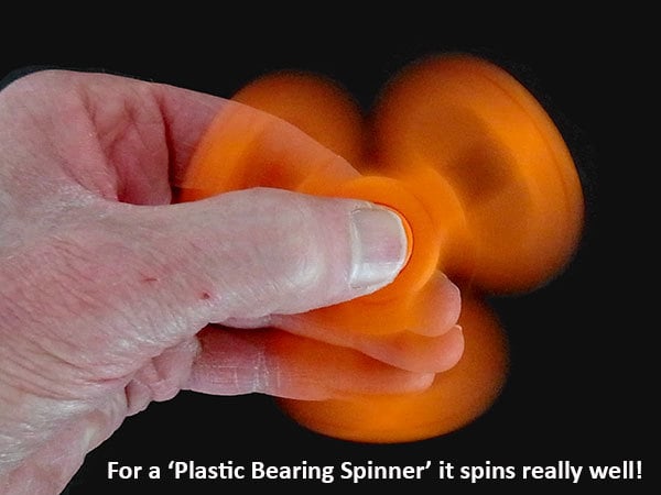 Adjustable Coin Weighted Fidget Spinner