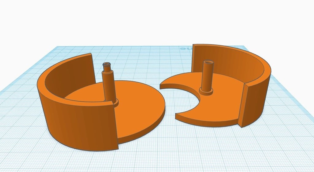 6d6 bullet shaped fidget spinner