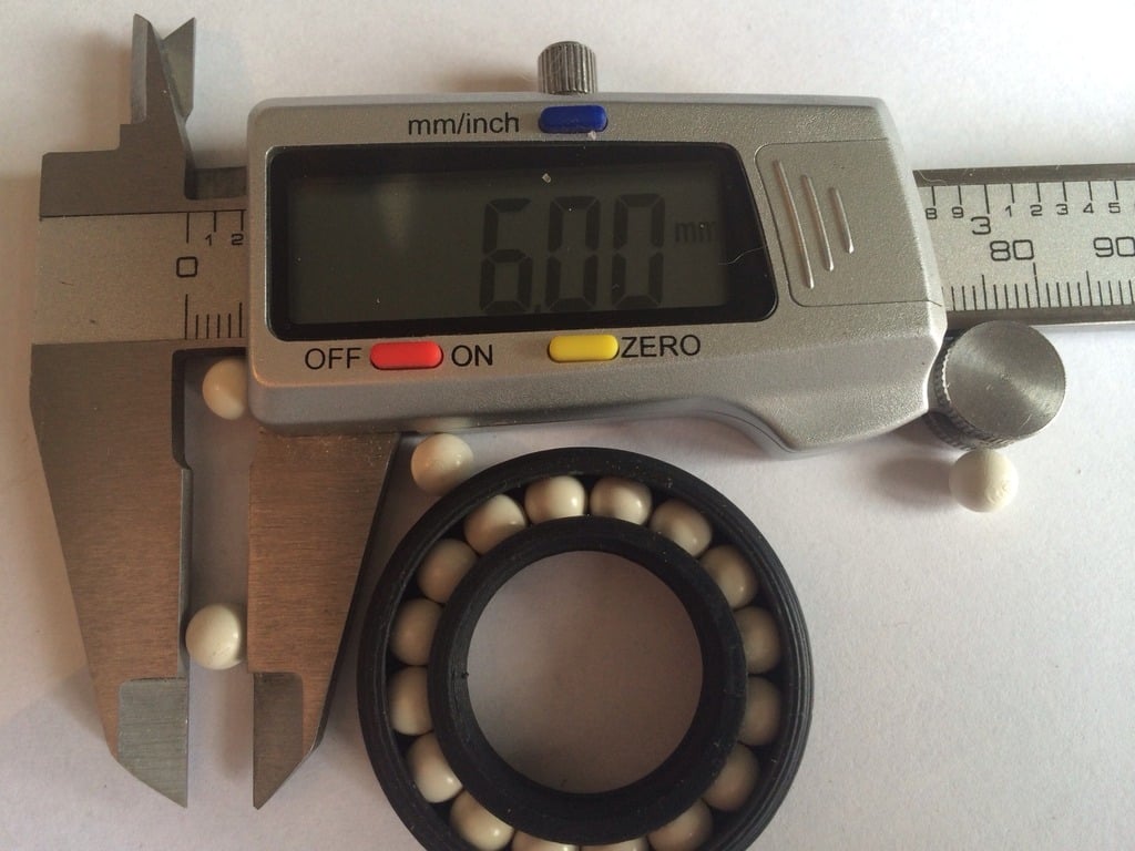 airsoft  ball 6mm bearing