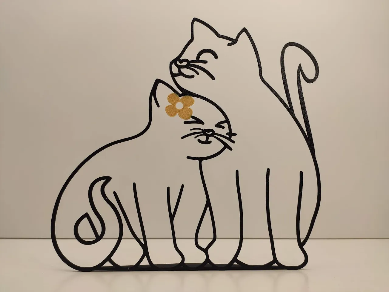 Yavru Kediler Aşk Heykelciği P757483