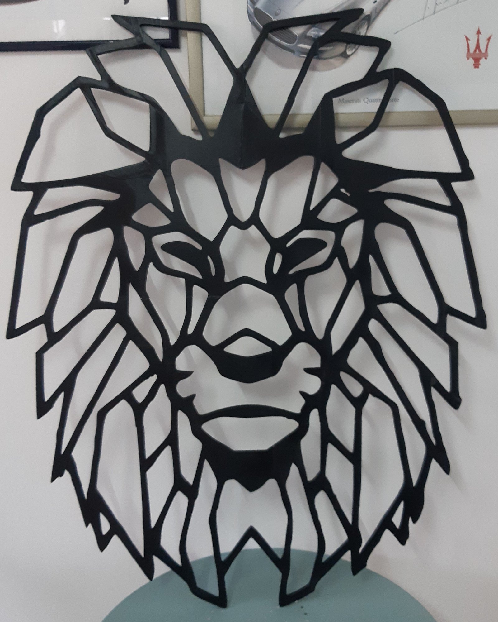 Aslan Duvar Heykeli 2D T3107831 Aslan Duvar Heykeli 2D T3107831