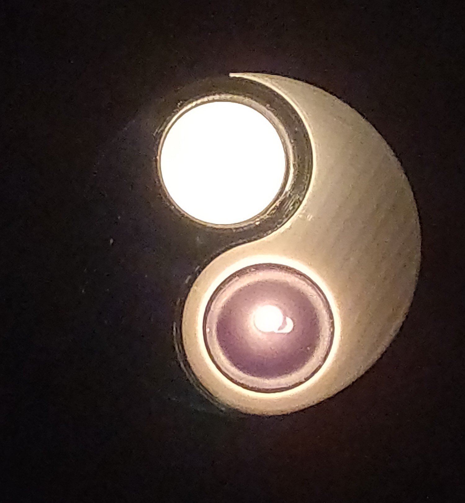 Yin ve Yang mumluklar T4155675