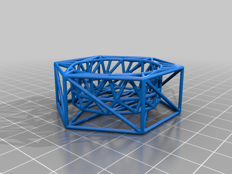 Altıgen Mum Kabı - Voronoi T3186346