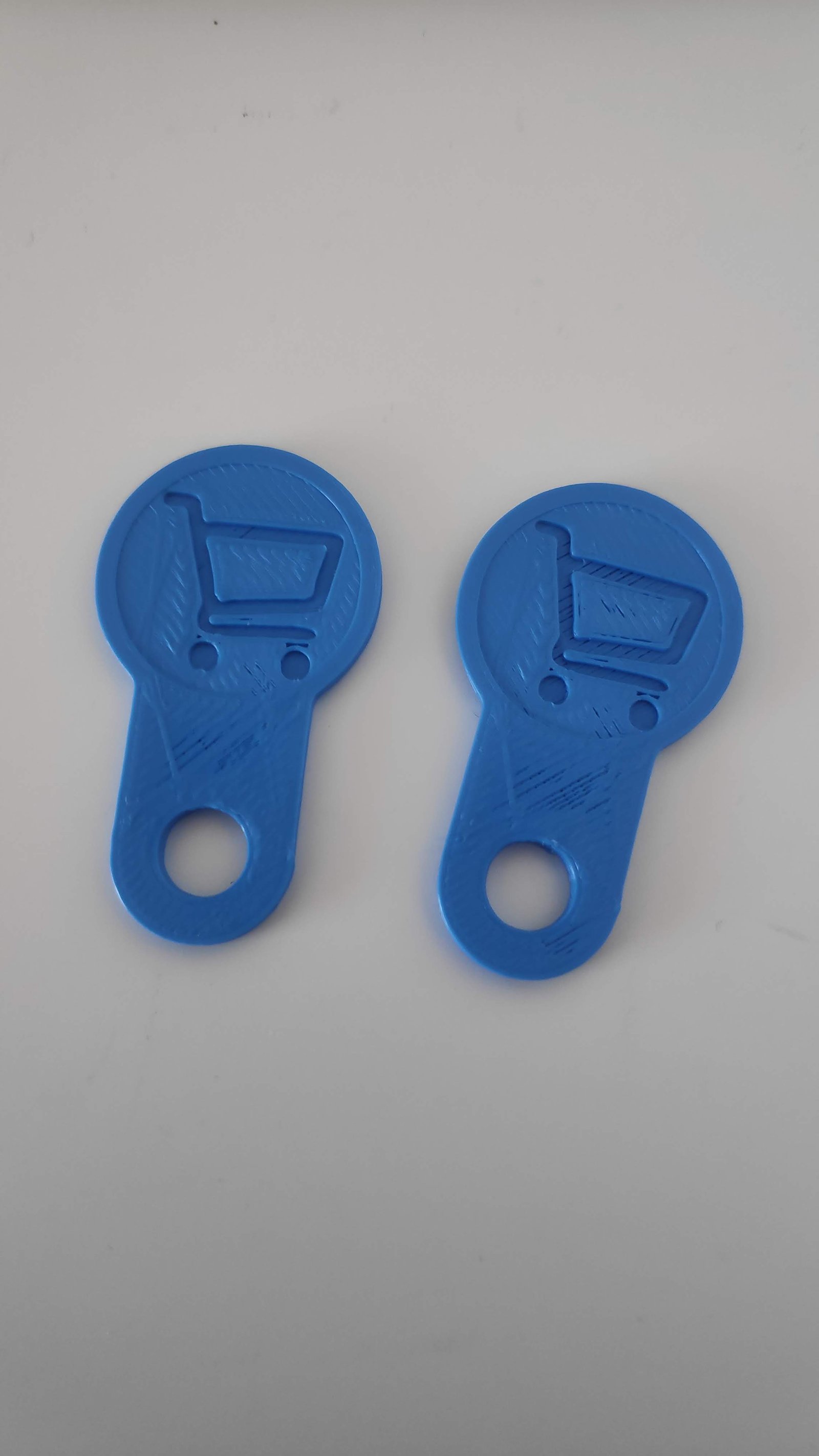 alışveriş sepeti euro para anahtarlık T2137741