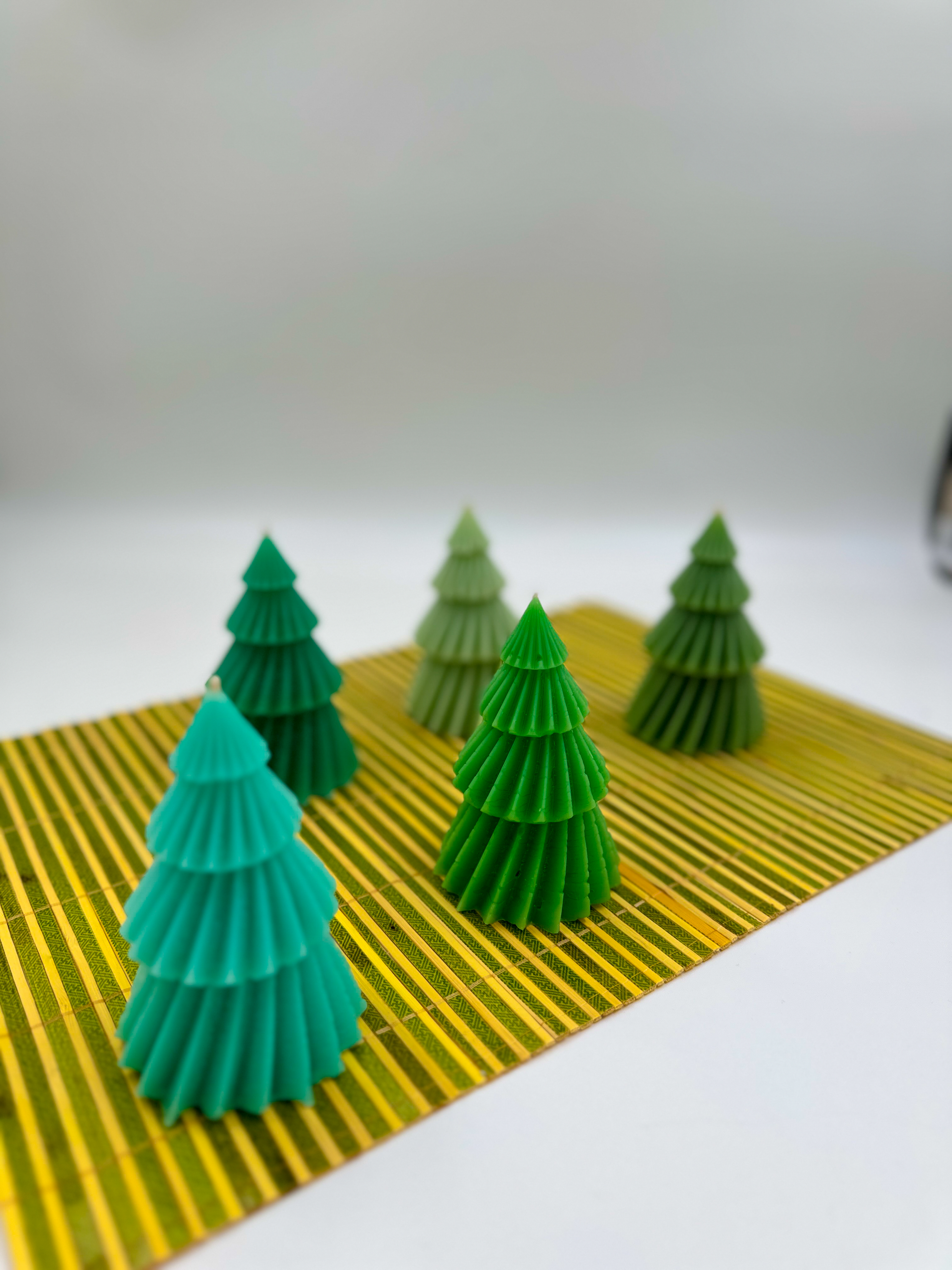 Yılbaşına Özel Çam Ağacı Dekoratif Mum