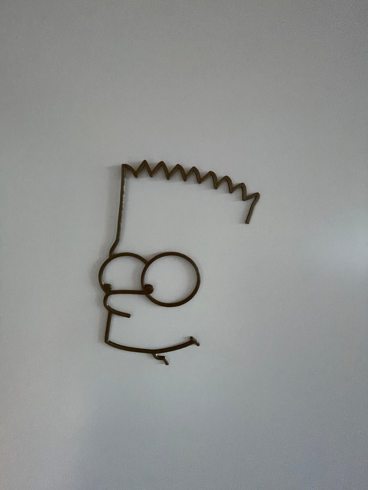 2D Bart Duvar Sanatı T4906902