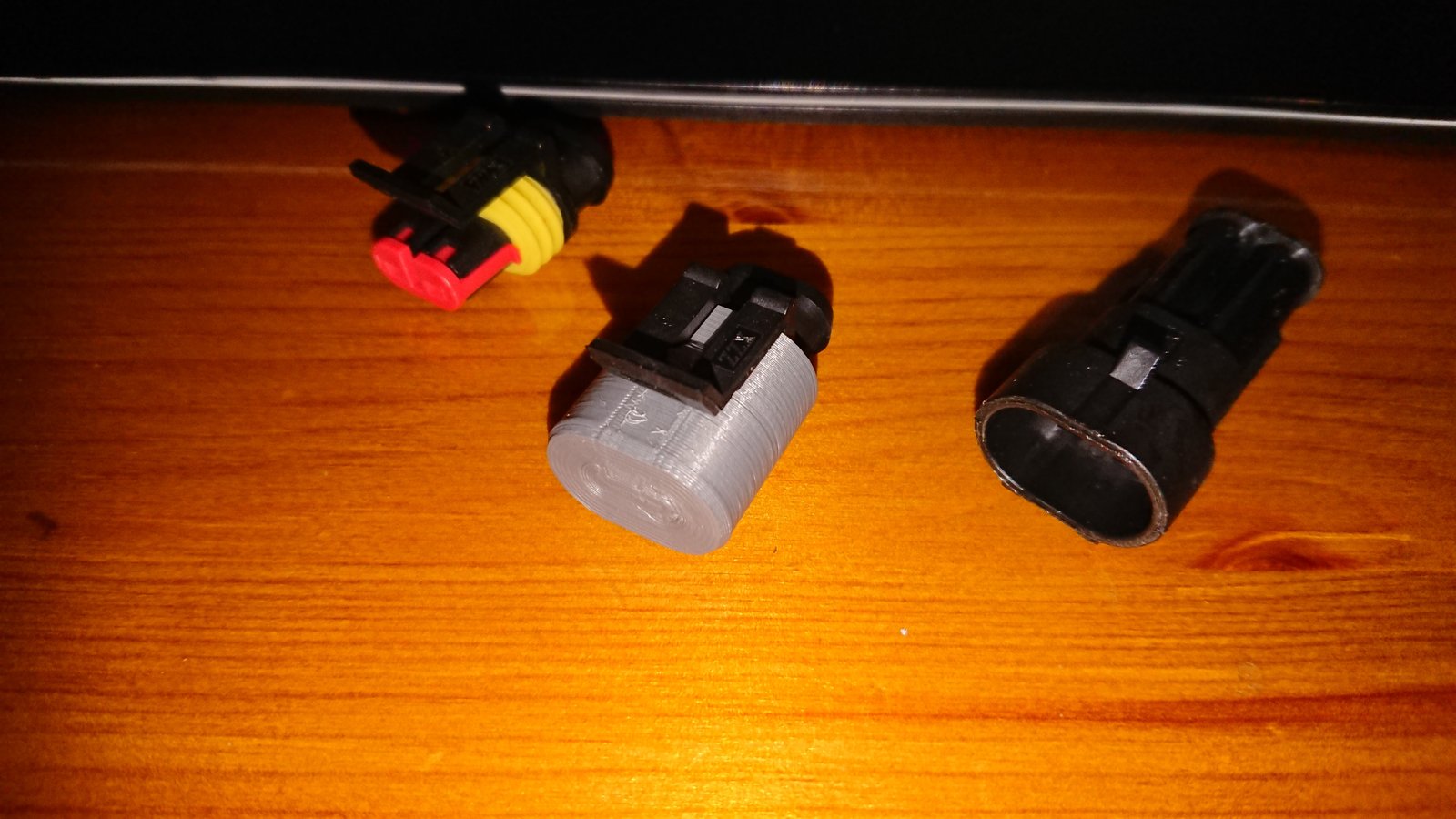 2pin su geçirmez araç konnektör fişi T3172611