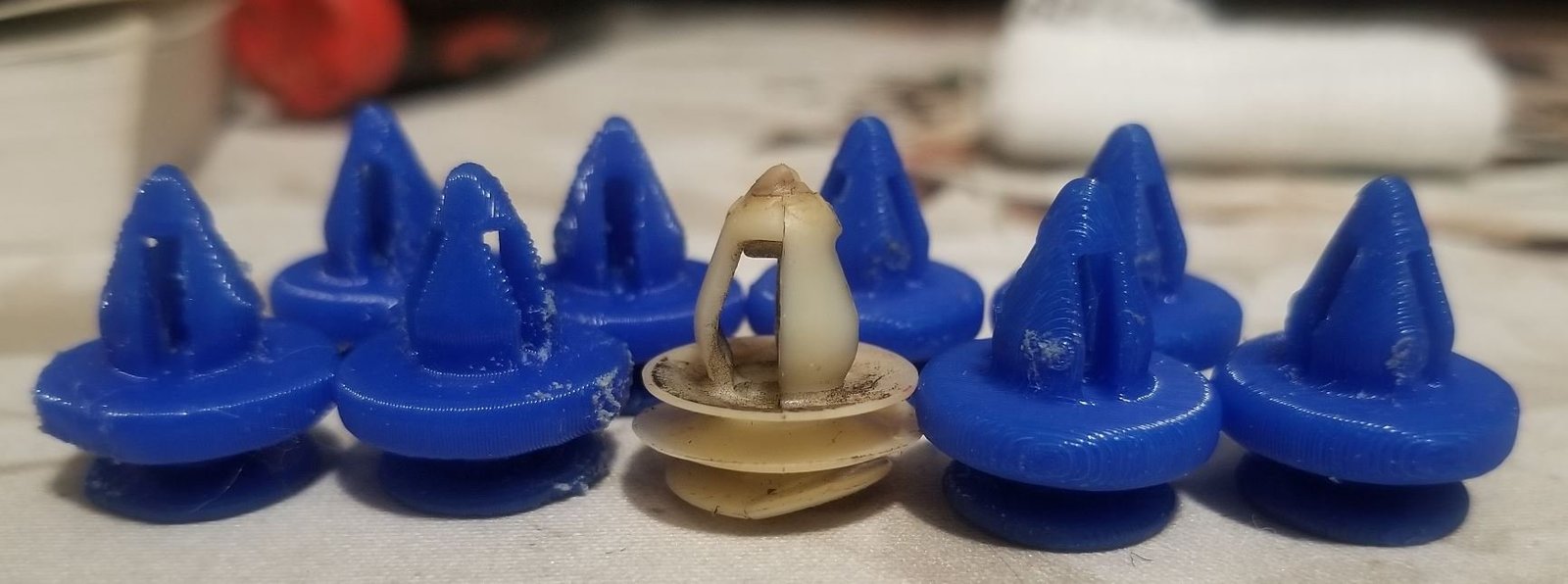 1989-1991 Honda Civic/CRX Kapı Paneli Klipsleri T4905404