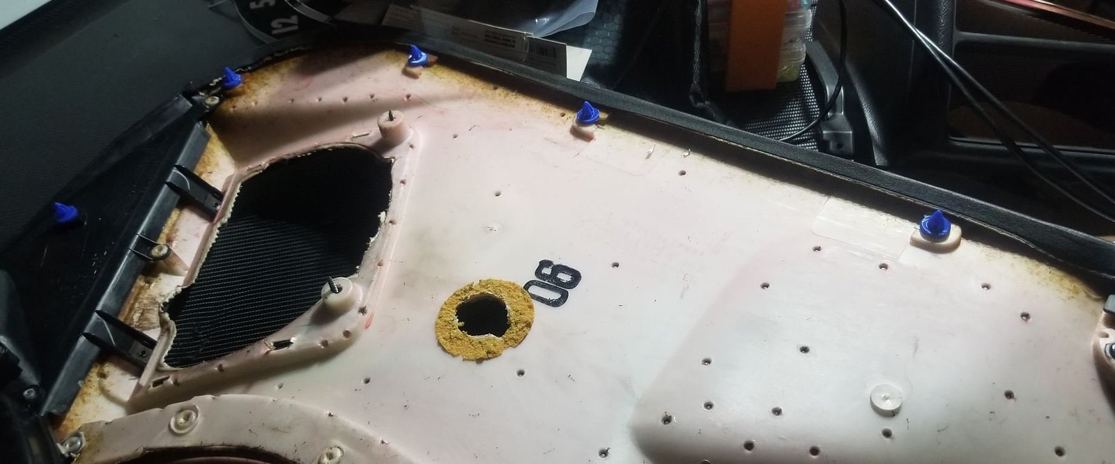 1989-1991 Honda Civic/CRX Kapı Paneli Klipsleri T4905404