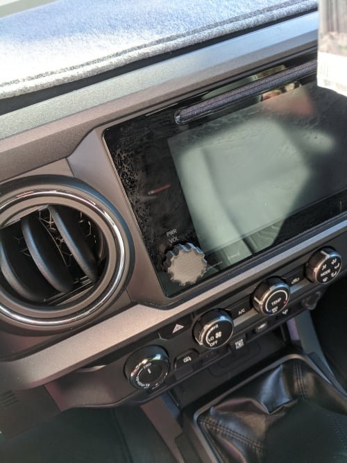 3. nesil Toyota Tacoma için ses düğmesi kapağı T4692939