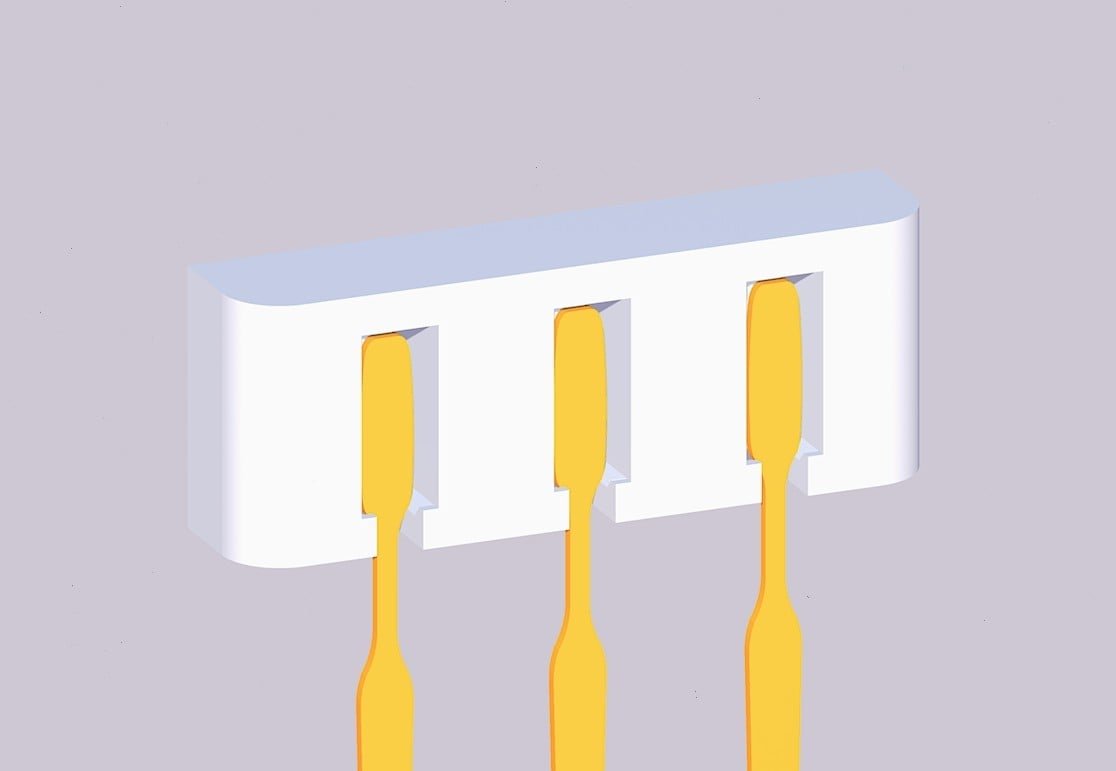 Basit Diş Fırçası Duvar Tutucusu T4808195